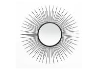 Quality Sunburst Dotted Metal Wall Art Mirror for sale