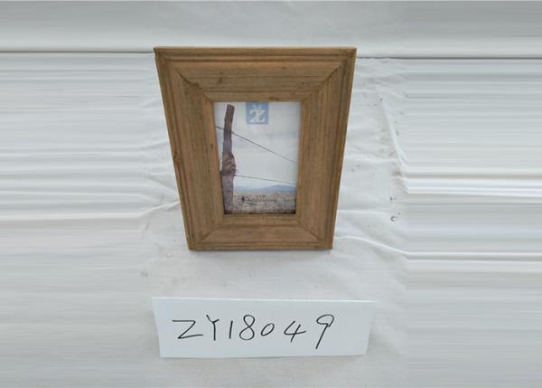 Quality Bedroom White Wash Handmade 5x7 Wood Picture Frames for sale