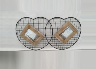 China Personalizado cinzelando coração de madeira o quadro dado forma da foto à venda