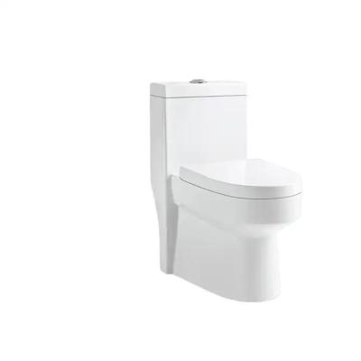China Rimless Dual Flush One Piece Toilet Sanitary Ware Complete Toilet for sale