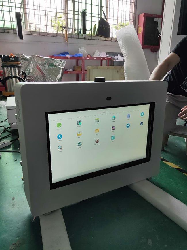 21.5 Inch Outdoor Interactive Monitor LCD Digital Display 2500nits Advertising Signage Kiosk