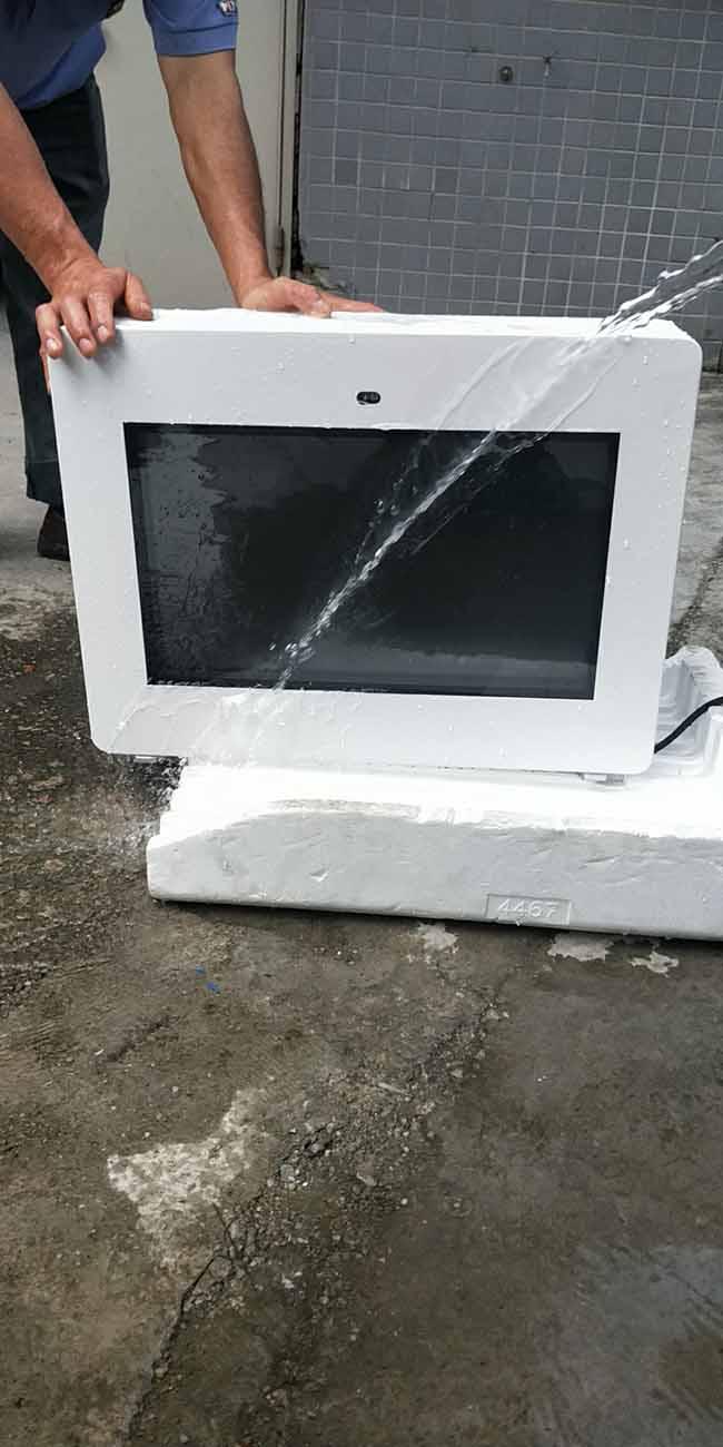 21.5 Inch Outdoor Interactive Monitor LCD Digital Display 2500nits Advertising Signage Kiosk