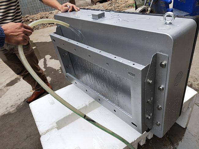 32'' Wall Screen Digital Advertising Signs Outdoor High Brightness Waterproof LCD Display Advertising Kiosk Equipment