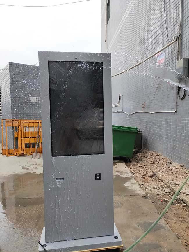 Floor Stand Lcd Advertising Display Waterproof Outdoor Digital Signage Kiosk Display Screen