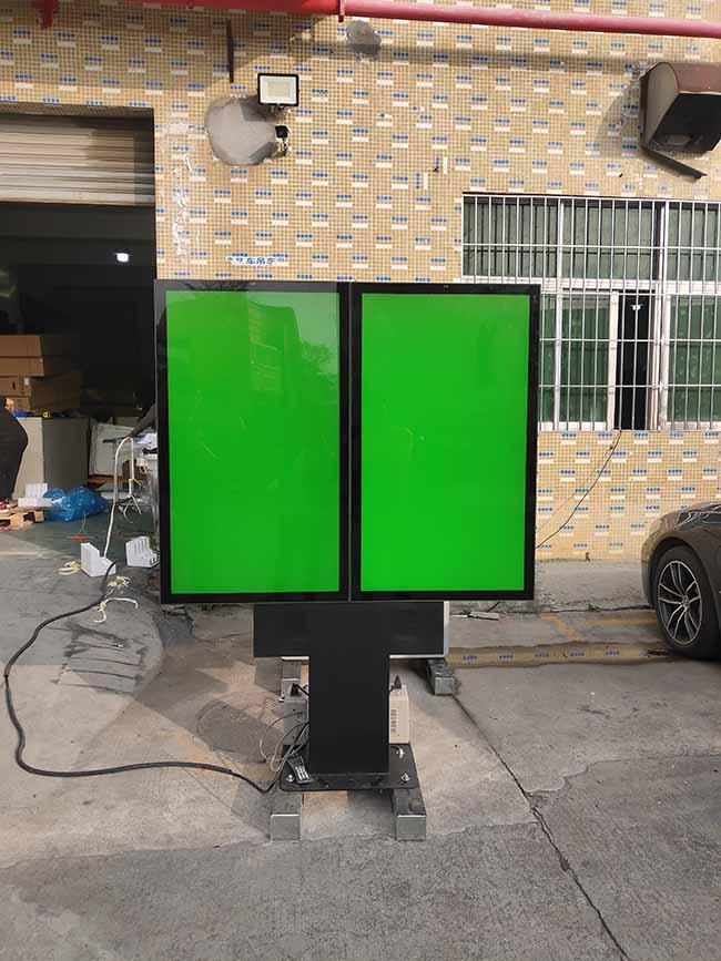 Double Screen LCD Display Outdoor Panel Digital Signage LCD Screen For Advertising Outdoor Price