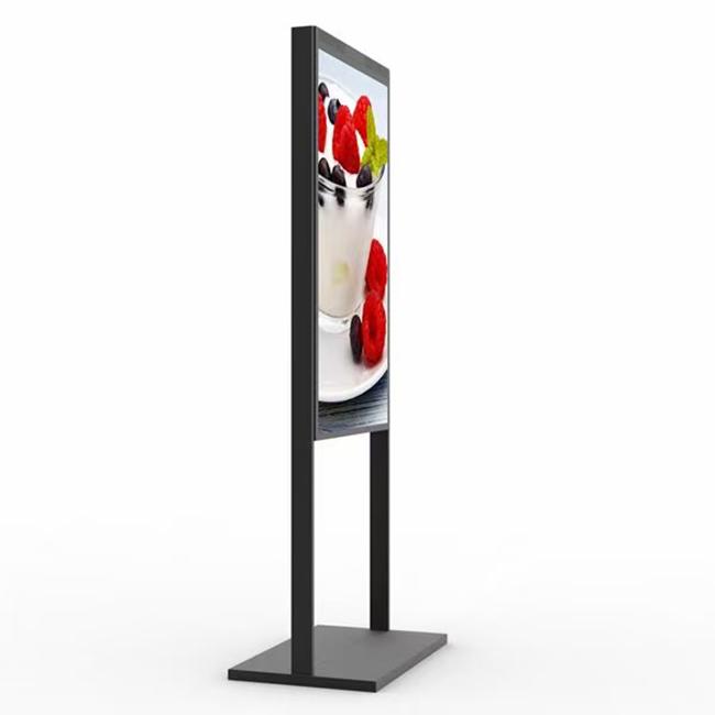 Outdoor 55 Inch Lcd Advertising Screen Floor Stand Advertising Digital Signage Displays