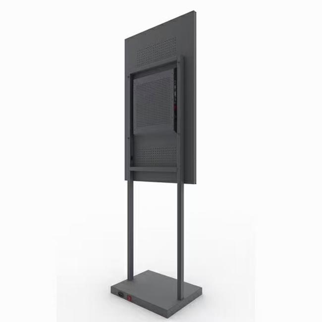 Outdoor 55 Inch Lcd Advertising Screen Floor Stand Advertising Digital Signage Displays
