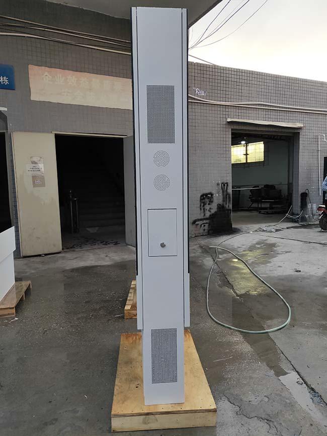 55 Inch Outdoor LCD Sign Board HD Display Android / Windows Totem Advertisement Digital Signage Kiosk