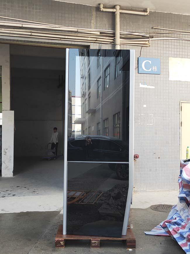 Outdoor Screen 55'' Kiosk Digital Signage And Displays Brand Manufacturers Commercial Outdoor LCD Signs