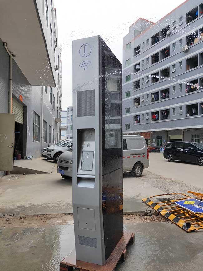 Outdoor Screen 55'' Kiosk Digital Signage And Displays Brand Manufacturers Commercial Outdoor LCD Signs