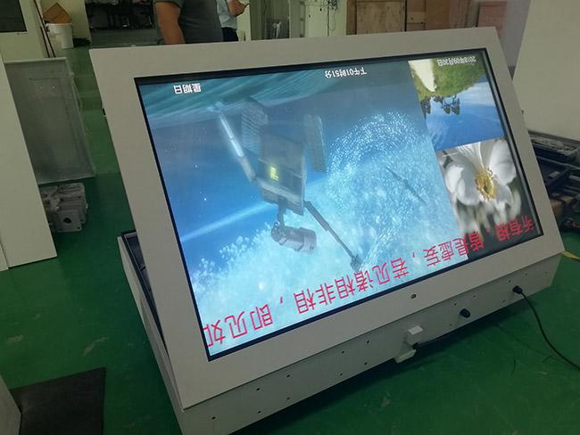 Smart Electronic 65 Inch Shopping Center Advertising Kiosk Standalone Totem Lcd Outdoor Digital Signage Enclosure