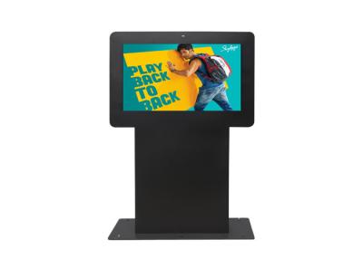 China Slim Outdoor Display Floor Standing LCD Monitor Outdoor Electronic Signs Digital Signage Ads Kiosk Waterproof for sale