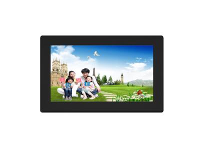 China 9 Inch Free Framoe APP Cloud Sharing Digital Picture Wood Photo Frames for sale