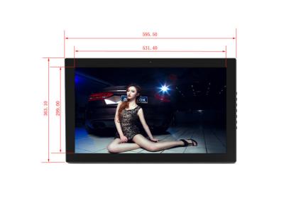 China Black/White 24inch digital picture frames best buy Video Displayer with WiFi Function for sale