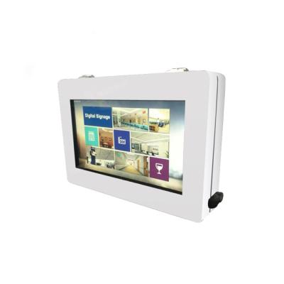 China High Resolution Outdoor Lcd Display Kiosk , Wall Mounted Digital Poster Screen for sale