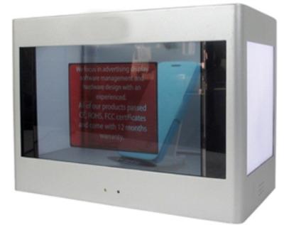 China Indoor Transparent LCD Screen TFT Digital Signage  Lcd Display 1920 * 1080 Resolution for sale