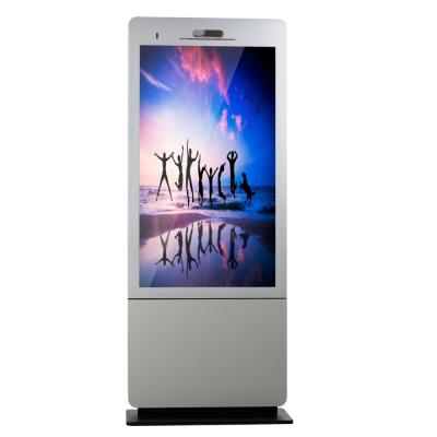 Chine Hôtel de webcam haut-parleur intégré à télécommande de kiosque interactif d'écran tactile de 55 pouces à vendre
