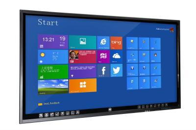China University Teaching Flat Touch Screen Monitor , 70 Inch Learning Monitor Mit Touchscreen for sale