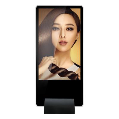 China Remote Control Digital Signage Kiosk Ipone Style Frame 55 Inch Uitra Thin Body Full Tft Panel for sale