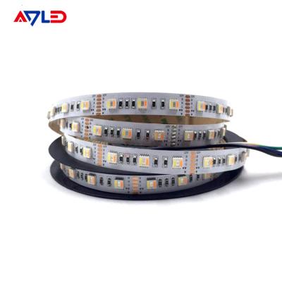 China Luz de tira esperta de controle remoto RGB do diodo emissor de luz CCT 6 Pin Color Changing 5050 24V 5 em 1 à venda