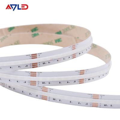 China Seamless COB Recessed LED Strip Lighting Color Changing RGB CCT With Wifi Remote Control Te koop