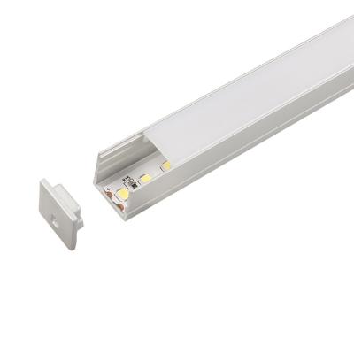 China 1515 Aluminium Profiles for LED Strip Lights LED Bare Channel Outdoor PVC LED Profile à venda