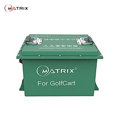 China 48v/51v 56ah Golf Cart Battery LiFePO4 Lithium Ion EV Batteries To Replace Lead Acid Battery for sale