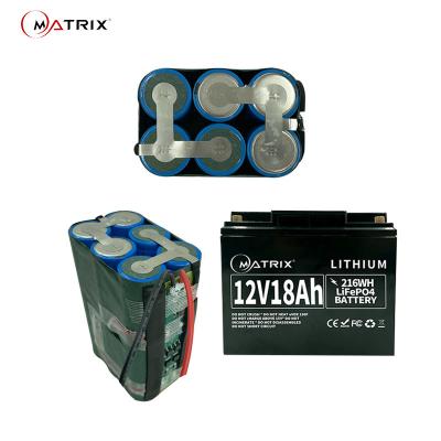 China 12v Deep Cycle Lithium Battery 12.8v 18ah For UPS / CCTV / Solar / Light for sale