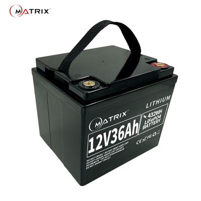 China 12V 36Ah LFP Replacement Lithium Battery For Sealed Lead Acid Batteries UPS for sale