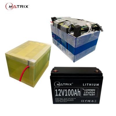 Chine Batterie au lithium profonde du cycle 4S1P 12v 100ah Marine Solar Power Off-Grid Lifepo 4 à vendre