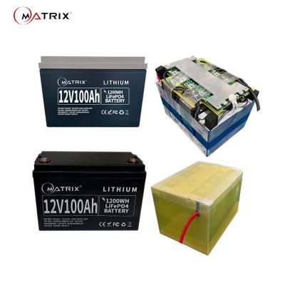 China 12V100Ah Lithium Iron Phosphate Battery Cells 3.2V 4S1P For Off-Grid Energy Storage for sale