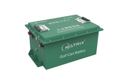 China 48V / 51V 56Ah Deep Cycle Lithium Ion Battery Golf Cart Lithium Rechargeable for sale