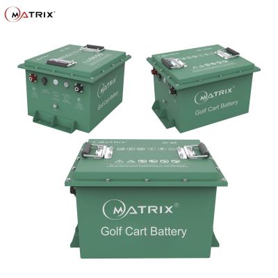 Chine Batterie de voiturette de golf Matrix 36V 38V 56Ah Safe&Stable avec cellule LFP à vendre