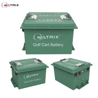 China 56Ah 36V Deep Cycle Golf Cart Battery LiFePO4 from Matrix with Lightweight for sale