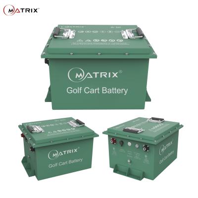 China MATRIX Brand Lithium 36V Golf Cart Battery S3856 With IP67 Case for sale