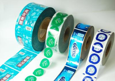 China SGS Anti Corrosion PVC Roll Stock Film Gravure Printed Plastic Roll For Packaging for sale