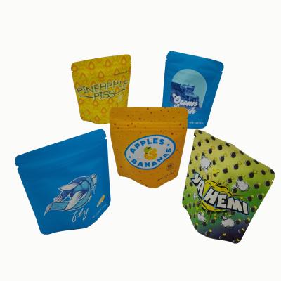 China Smell Proof Cookie Packaging Bags Custom Printed Resealable Stand Up Wholesale for sale