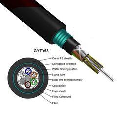 GYTY53 Fiber Optic Cable cross-section revealing internal structure