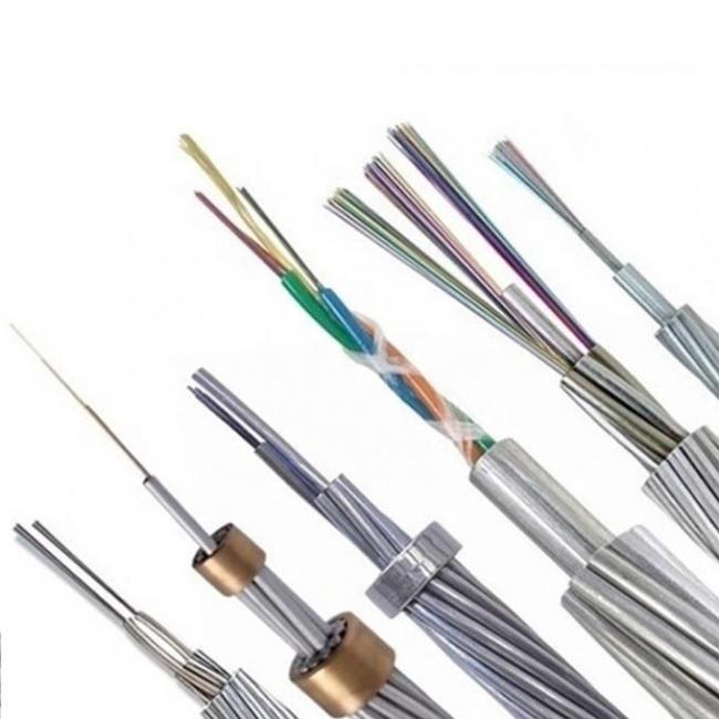 48 Core Aerial Central Optical Unit Overhead Ground Wire Opgw Cable Optical ground wire 1