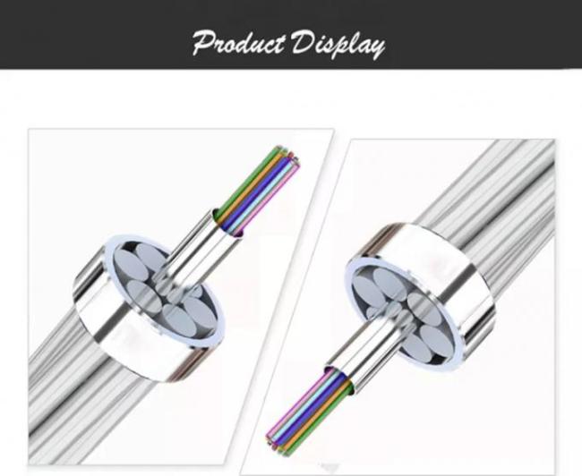 Overhead Ground Wire OPGW Cable Aluminum Clad Steel Wire Optical Fiber OPGW Cable 2