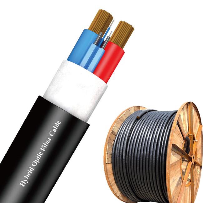 Hybrid Optical Fiber Cable manufacturing and quality inspection