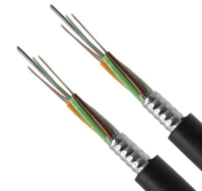China GYTS Direct Buried Armored Fiber Optic Cable 48 Core For Outdoor for sale