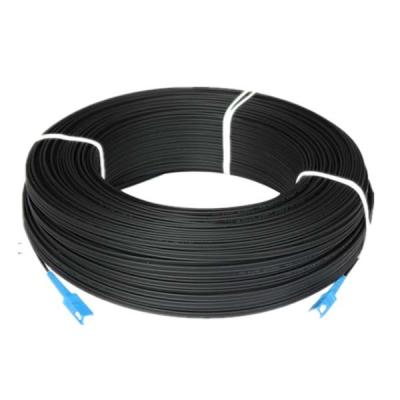 China FTTH G657A GJXFH duplex Simplex Patch Cord Drop Cable High return loss for sale