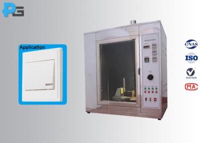 中国 自動電気安全試験装置の炎調節可能な抵抗力があるテスト白熱ワイヤー999s燃焼時間 販売のため