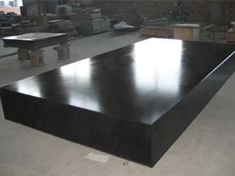 China Precisión 1600 x del laboratorio tabla de prueba 1000 de la placa del granito del negro superficial de la calibración en venta