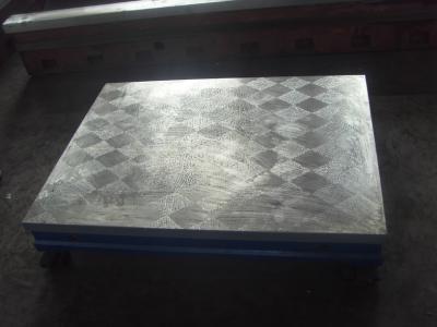 China Manual profesional de la placa de la superficie del arrabio que traslapa final de la superficie del pedazo de la mano en venta