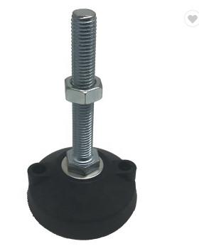 China Galvanized Steel Glides Leveling Foot Reinforced Nylon Base Chemical Resistant for sale
