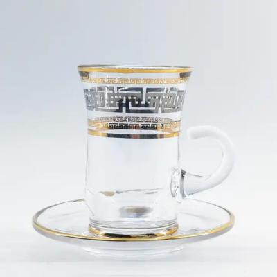 Китай Автентичный традиционный арабский турецкий чайный стакан набор гладкий 87 мм высота продается