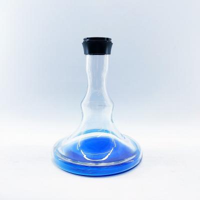 China Elegant Hookah Glass Shisha Lightweight Transparent Optional Color for sale