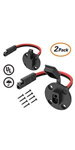 SAE Power Socket Sidewall Port Connetor